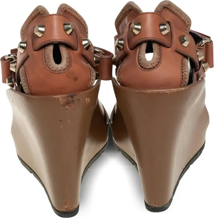 110mm Leather Sandals - Image 3