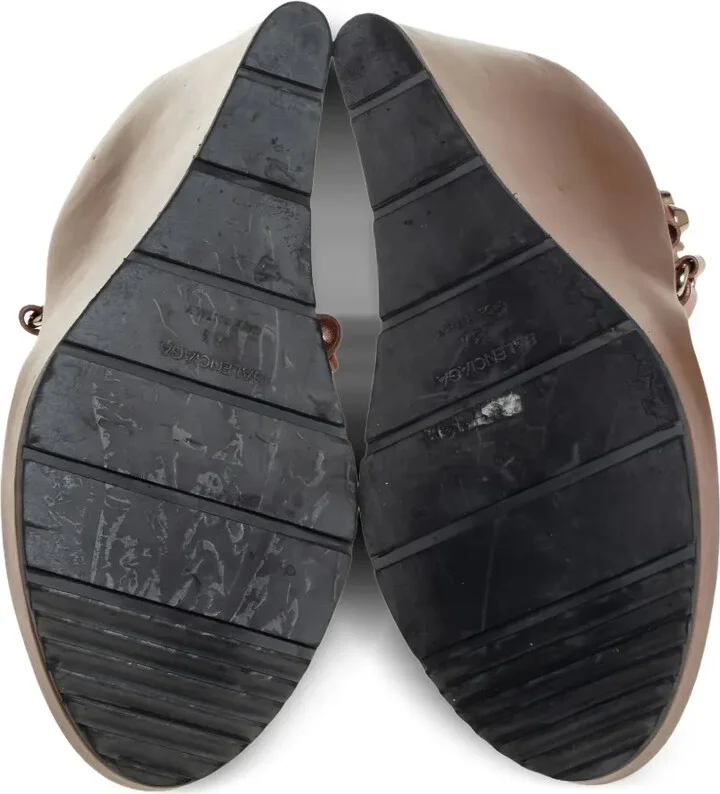 110mm Leather Sandals - Image 4