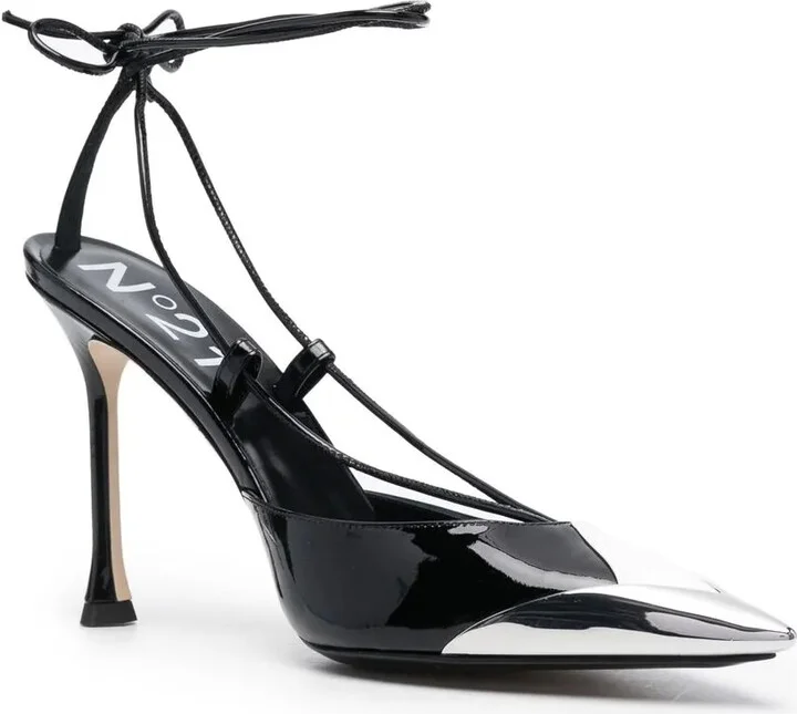 110mm Leather Sandals - Image 2