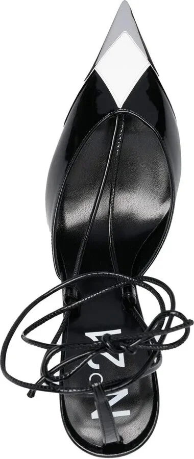 110mm Leather Sandals - Image 4