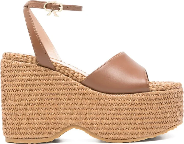 110mm Leather Sandals