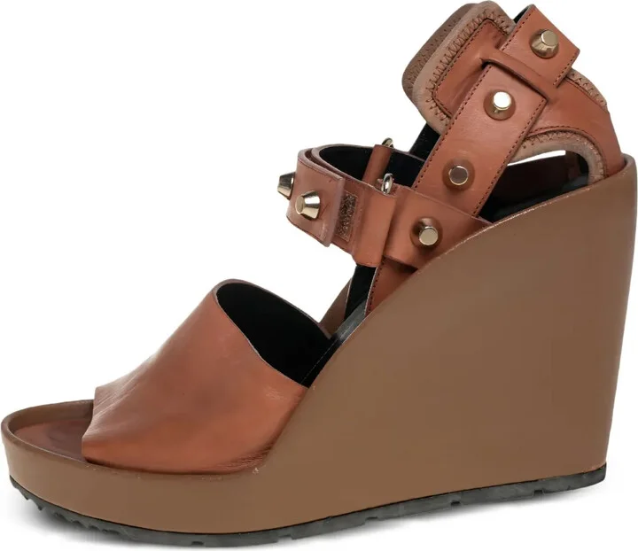 110mm Leather Sandals