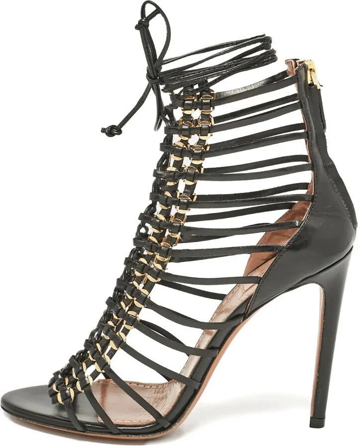 110mm Leather Sandals