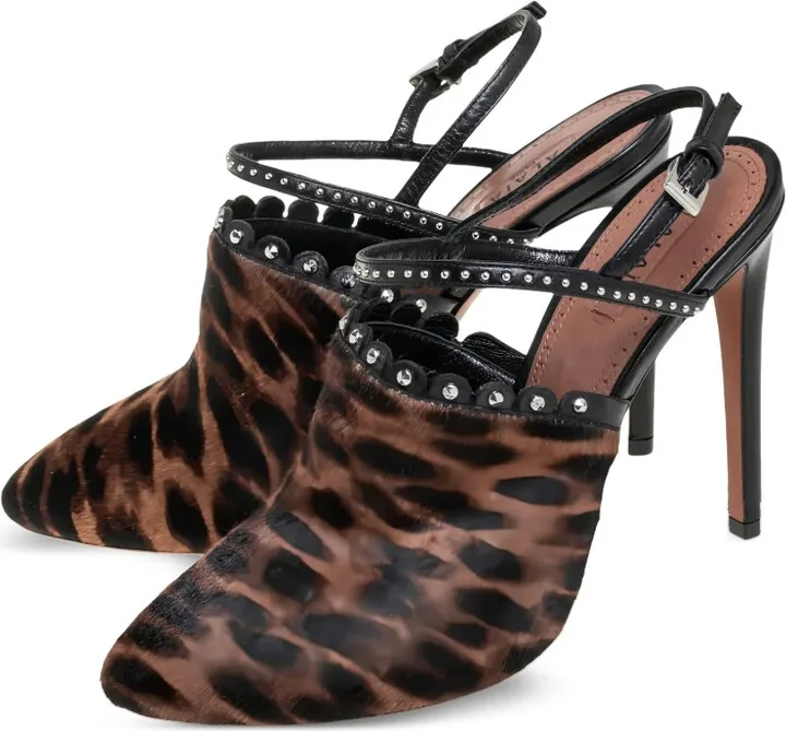 110mm Leopard-Print Pumps - Image 2