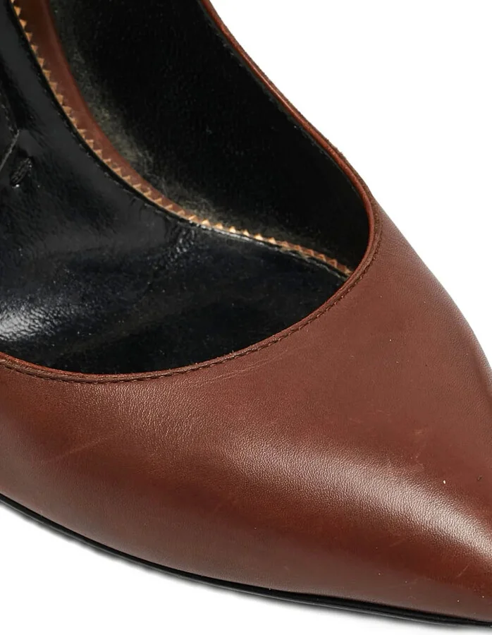110mm Lock-Detail Leather Pumps - Image 5