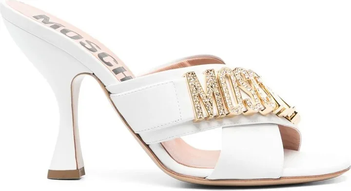 110mm Logo-Plaque Sandals