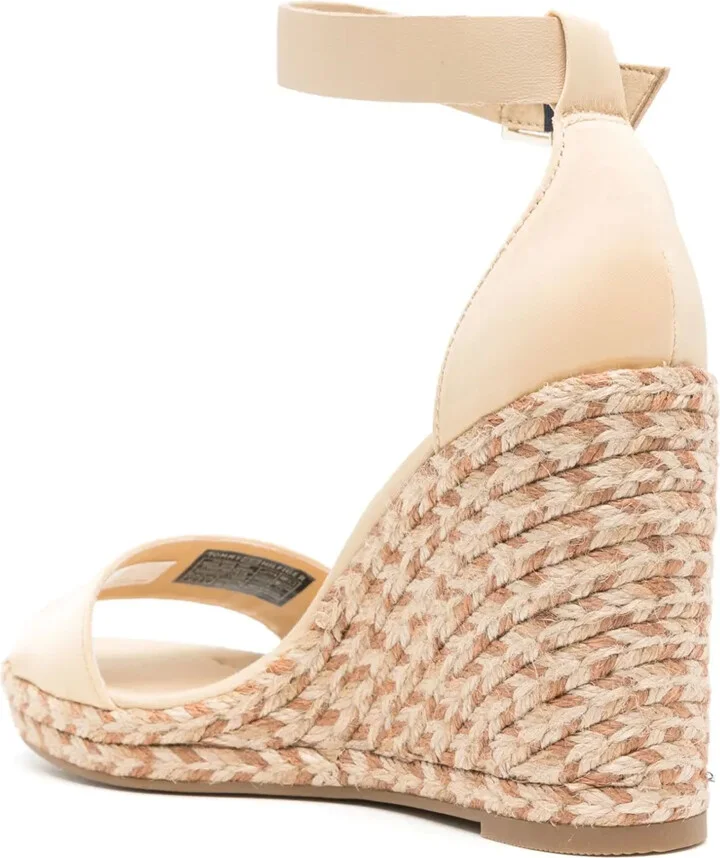110mm Logo-Plaque Wedge Espadrilles - Image 3