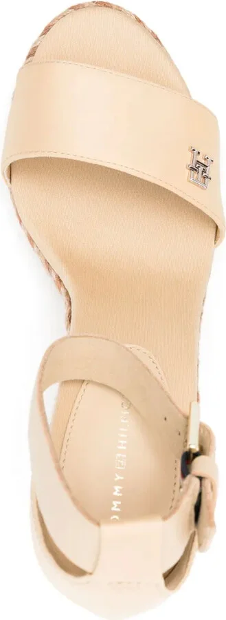 110mm Logo-Plaque Wedge Espadrilles - Image 4