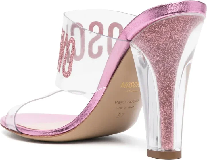 110mm Logo-Print Mules - Image 3