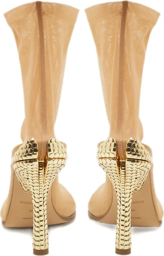 110mm Mesh Ankle Boots - Image 3