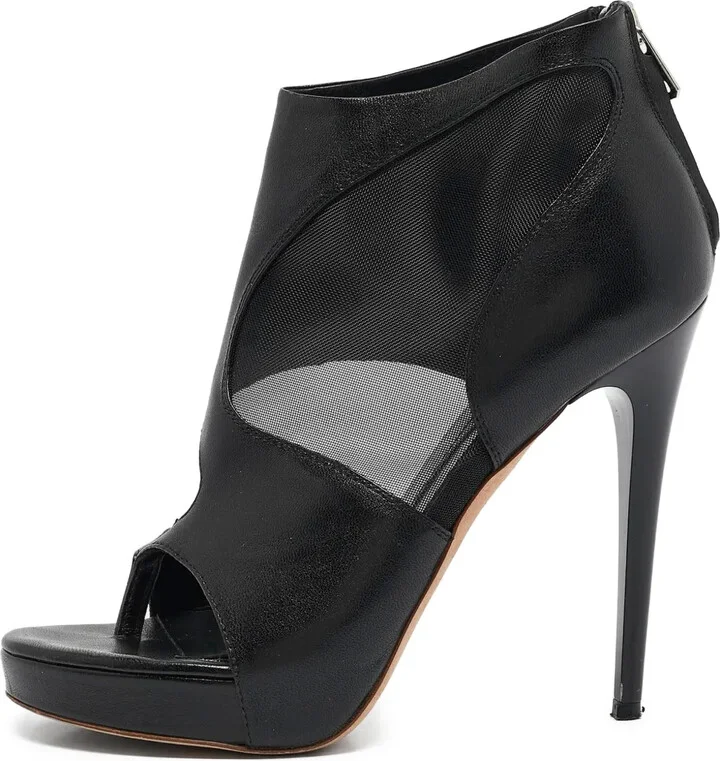 110mm Mesh-Panel Sandals