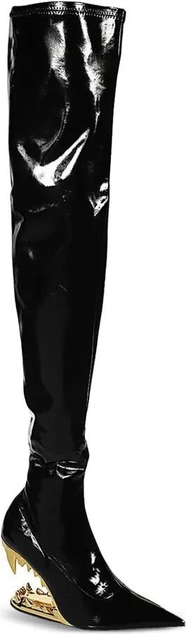 110mm Morso Vinyl over-the-knee boots - Image 2