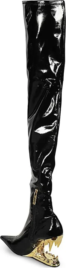 110mm Morso Vinyl over-the-knee boots - Image 3