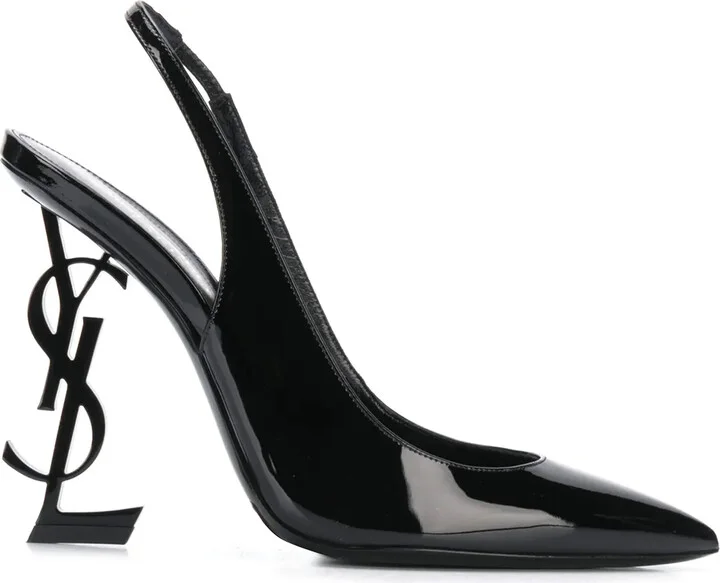 110mm Opyum slingback pumps