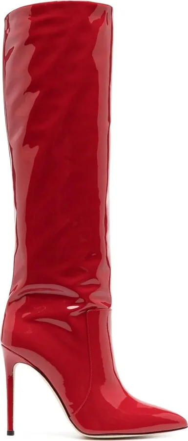 110mm Patent-Effect Boots