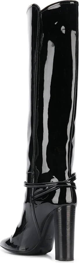 110mm Patent-Leather Boots - Image 3