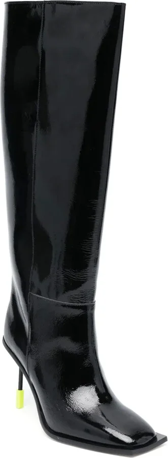 110mm Patent Leather Boots - Image 2