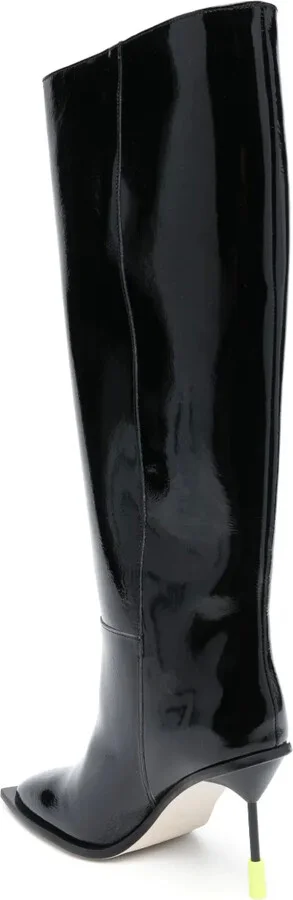 110mm Patent Leather Boots - Image 3