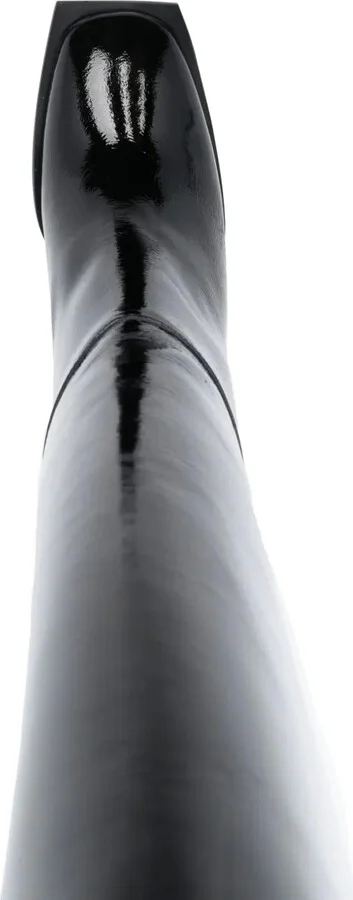 110mm Patent Leather Boots - Image 4