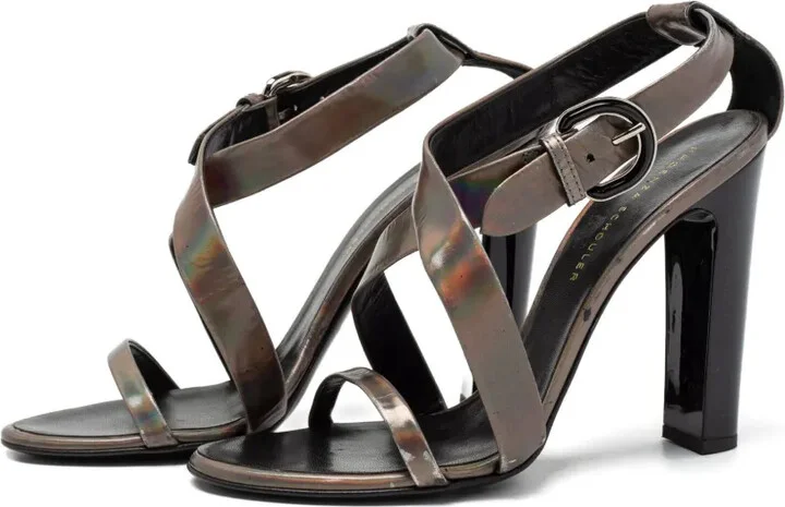 110mm Patent-Leather Buckled Sandals - Image 2