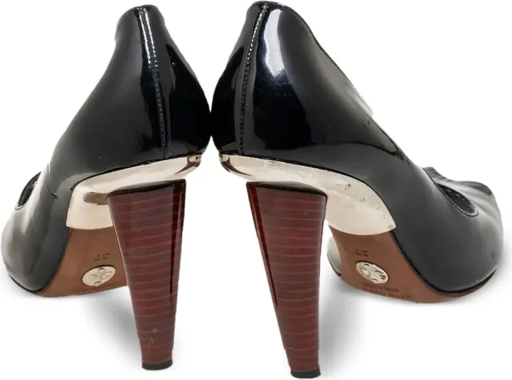 110mm Patent-Leather Peep-Toe Pumps - Image 4