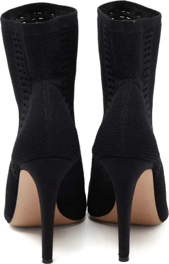 110mm Peep-Toe Ankle Boots - Image 3