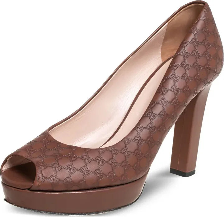 110mm Peep-Toe Platform Pumps - Image 2