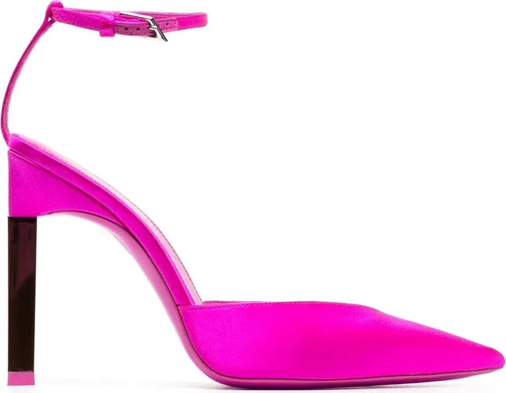 110mm Perine satin pumps