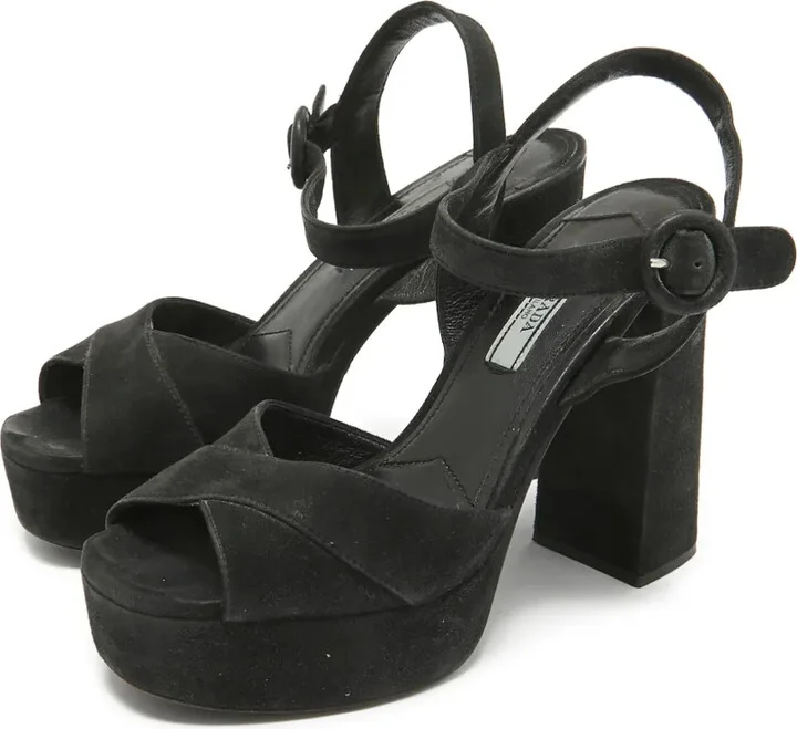 110mm Platform Block-Heel Sandals - Image 3