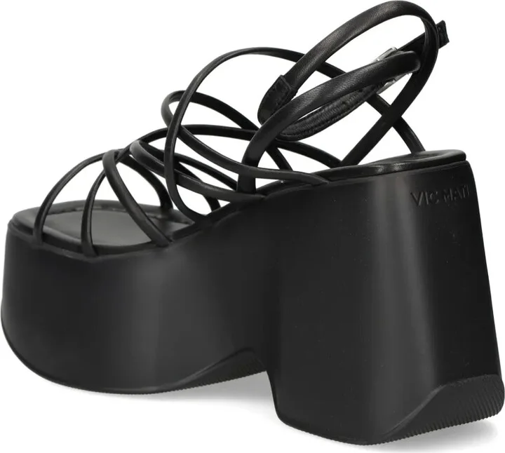 110mm Platform Leather Sandals - Image 3