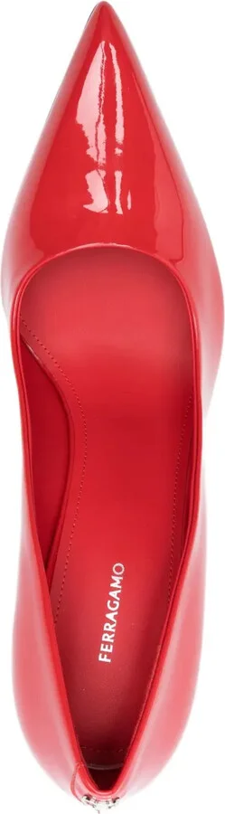 110mm Pointed-Toe Leather Pumps - Image 4