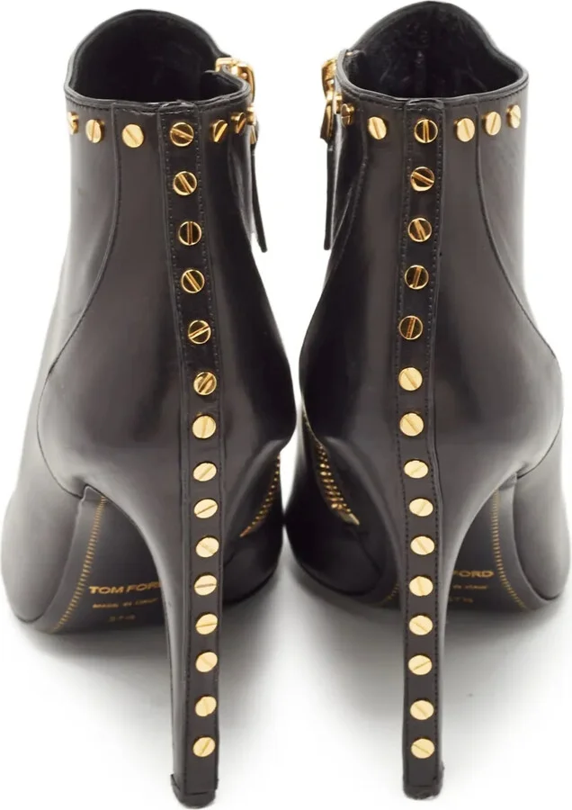 110mm Pre-Owned Studs-Embellishment Boot - Image 4