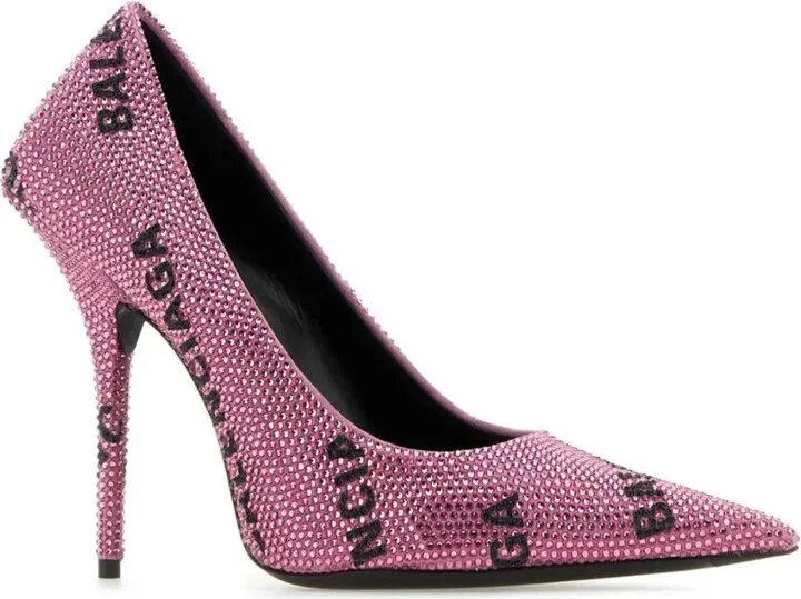110mm Rhinestone-Embellished Pumps - Image 2