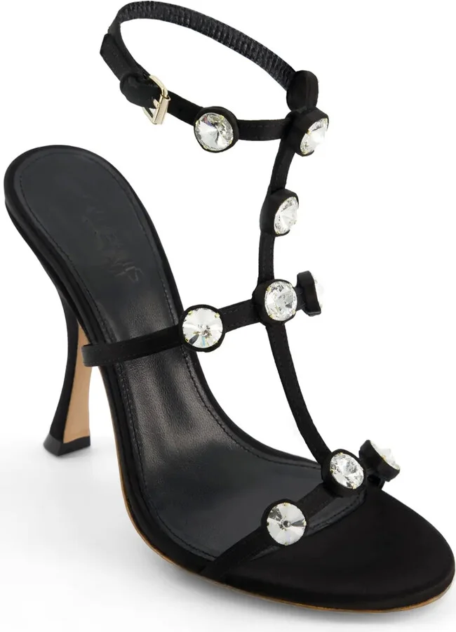 110mm Rhinestone-Embellished Sandals - Image 2