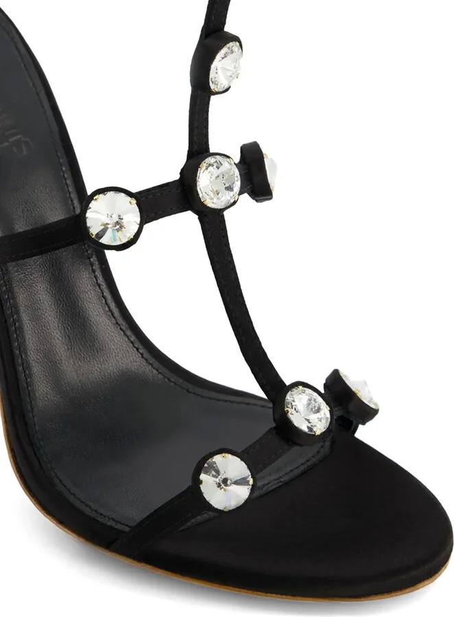 110mm Rhinestone-Embellished Sandals - Image 5