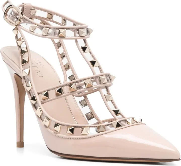 110mm Rockstud pointed pumps - Image 2