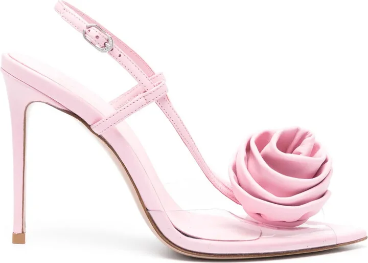110mm Rose slingback sandals