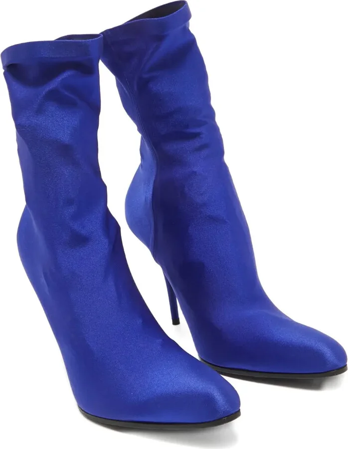 110mm Satin-Finish Ankle Boots - Image 2