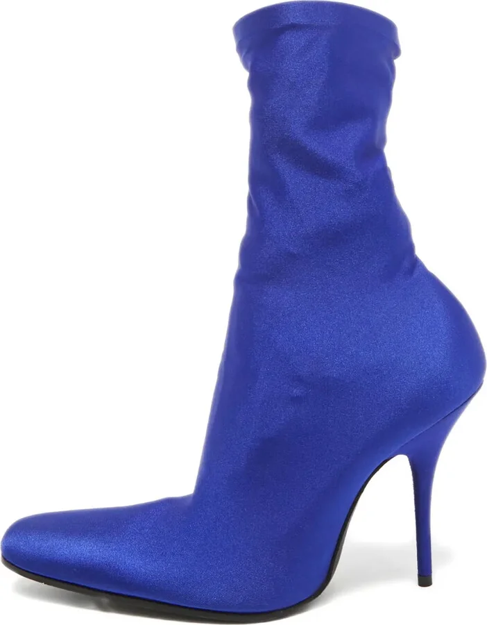 110mm Satin-Finish Ankle Boots