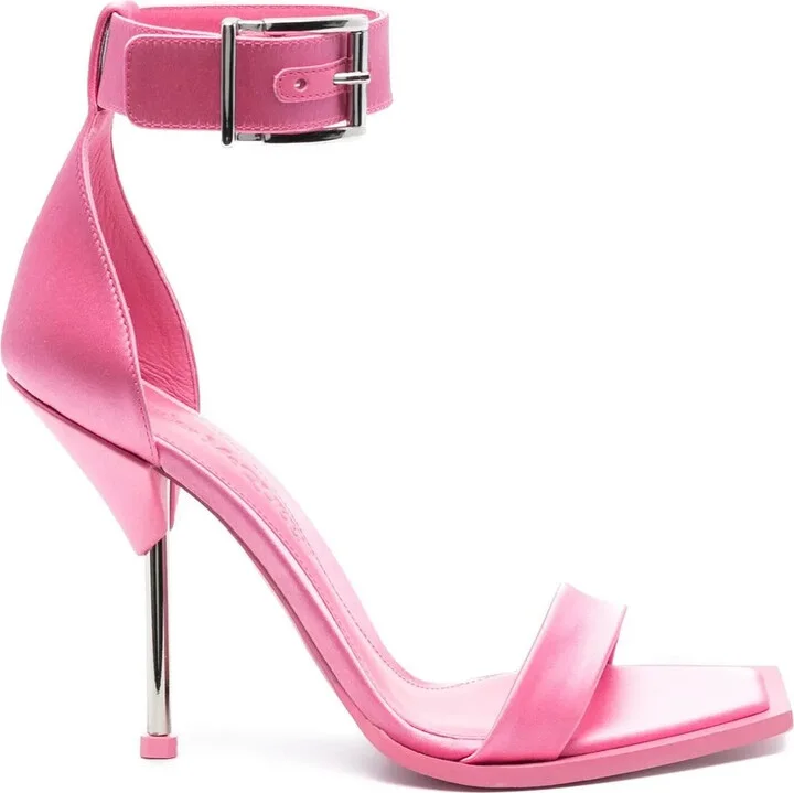 110mm Satin-Finish Sandals