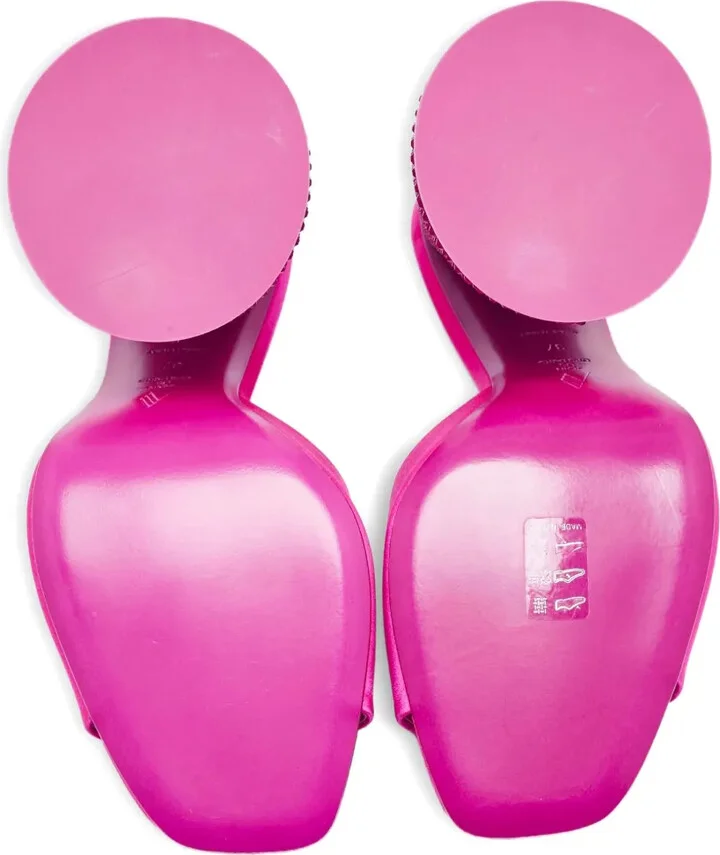 110mm Satin Sandals - Image 4