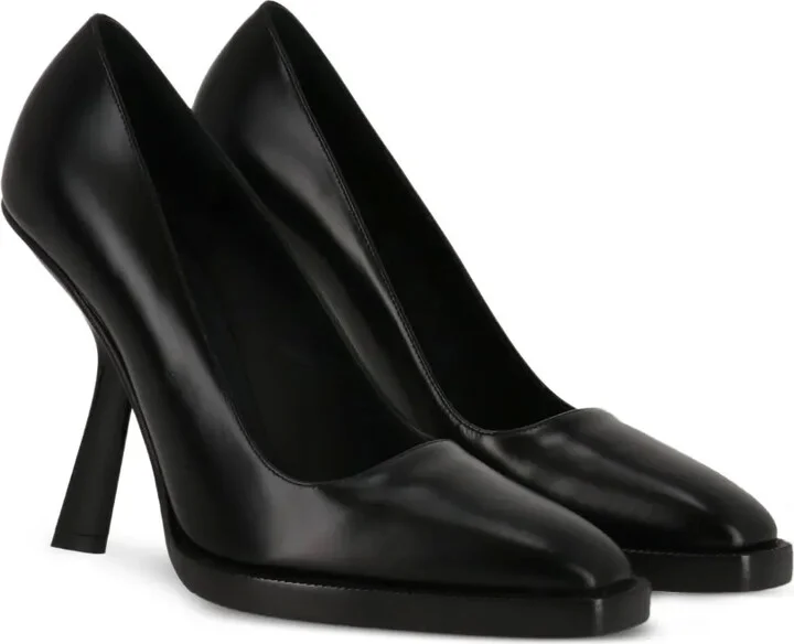 110mm Sculpted-Heel Pointed-Toe Pumps - Image 2
