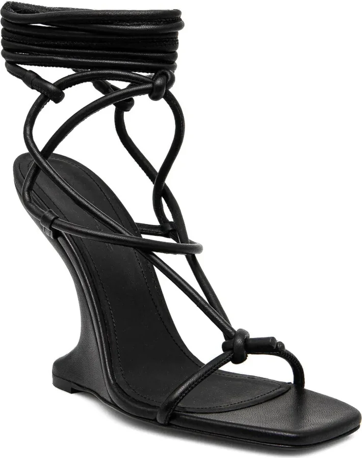 110mm Sculpted Heel Sandals - Image 2