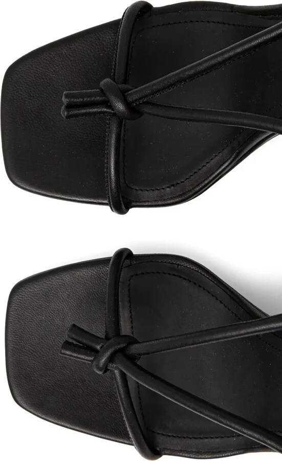 110mm Sculpted Heel Sandals - Image 4