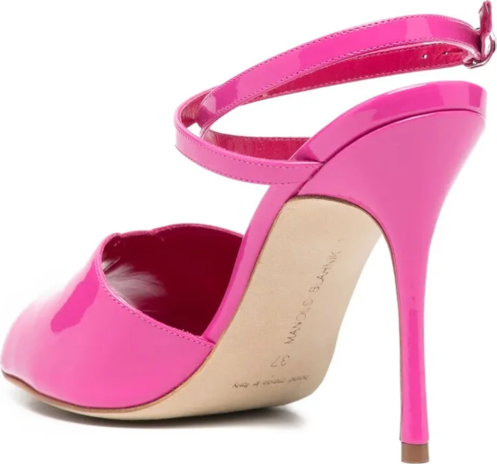 110mm Shimmer-Finish Sandals - Image 3