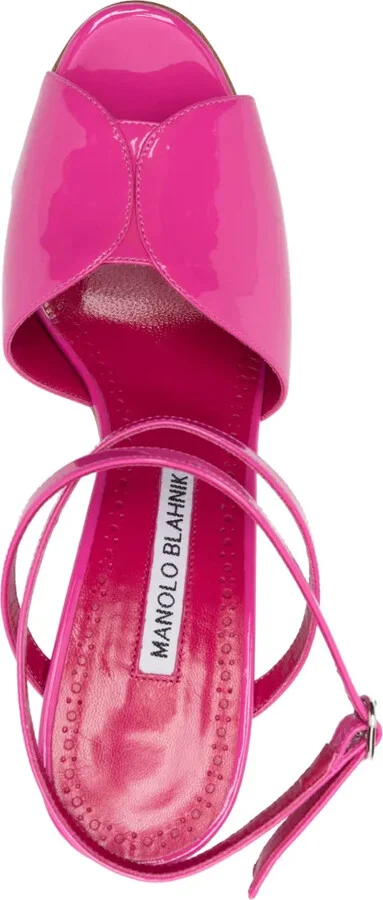 110mm Shimmer-Finish Sandals - Image 4