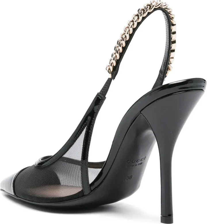 110mm Signoria slingback pumps - Image 3