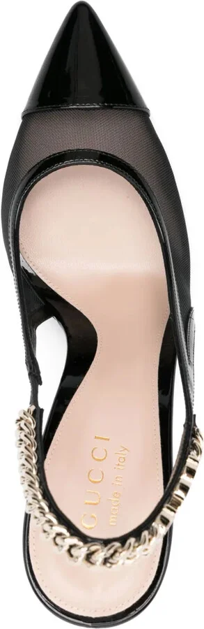 110mm Signoria slingback pumps - Image 4