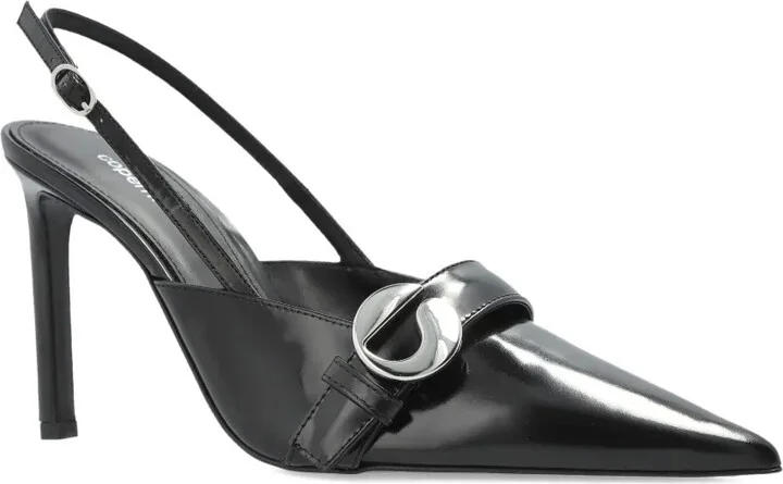 110mm Slingback Pointed-Toe Pumps - Image 2