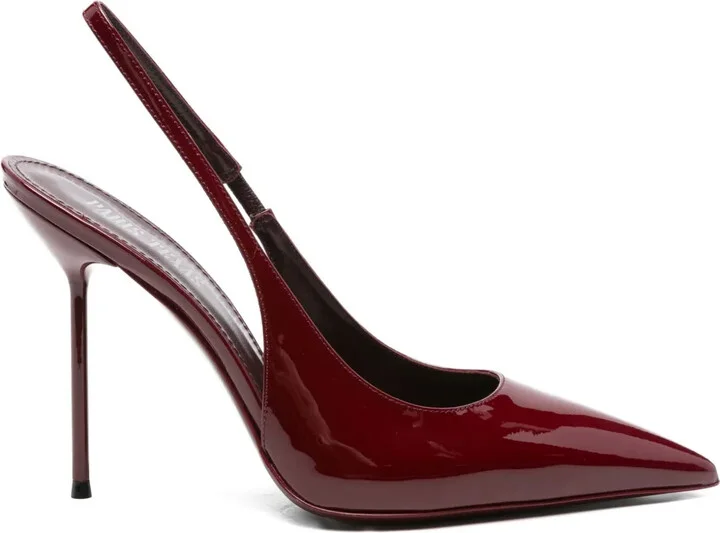 110MM slingback pointed-toe pumps